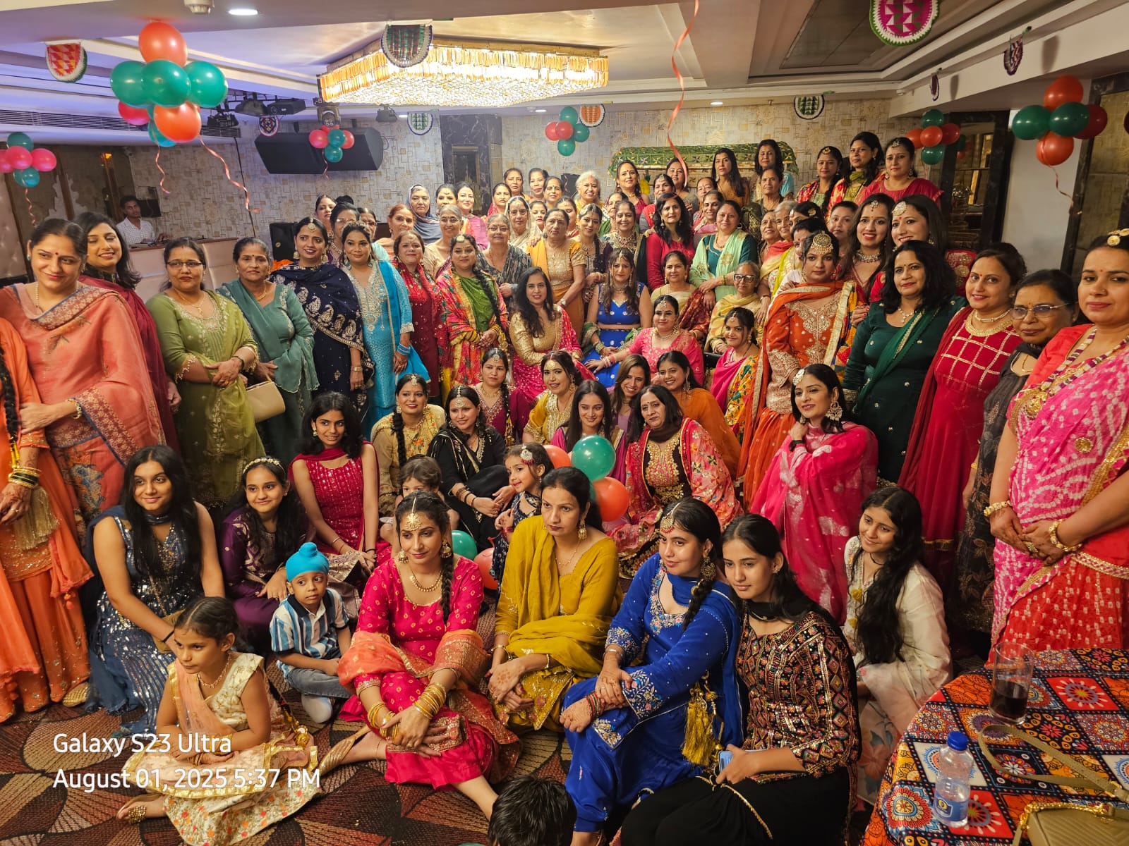 Young women of Phase 7, Ward No. 11 celebrated Teej festival with enthusiasm.